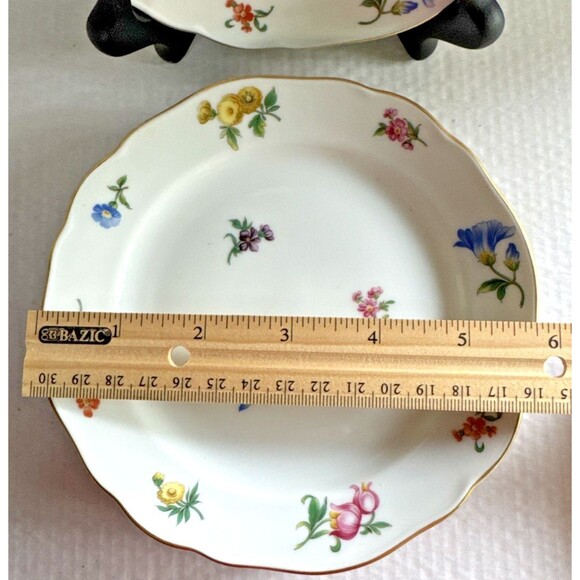 Set of 4 JHR Hutschenreuther Maria Theresia Bavaria 6" Dessert Bread Plates - Picture 2 of 5